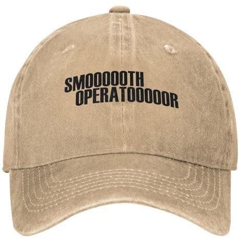 Smooth Operator Denim Baseballkappe Carlos Sainz Outdoor Sonne Hip Hop Papa Hüte Sommer Unisex Männer Casual Design Baseballmützen