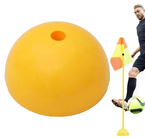 Bsbkoj Soccer Field Equipment, Water Filled Weighted Base, Agility Pole