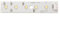 Besshepplo LED Strip Light LED Fridge Strip Light Refrigerator LED Fridge Light Bar For Samsung Refrigerators DA4100519B 10 * 2CM
