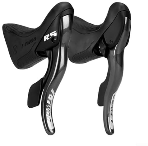 ChicBosom L-TWOO Levier de changement de vitesse pour vélo de route, R2/R3/R5/R7 2 x 7/8/9 vitesses compatible avec dérailleur (R5)