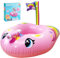 Einhorn Schwimmreifen für Kinder mit Wasserpistole, Aufblasbares Schwimmring Baby, Strand Pool Spielzeug Schwimmring für den Sommer, Wasserschlacht-Spiel für Kinder Mädchen 3-8 Jahre