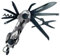 munkees® Mini Taschenmesser [15 in 1] Weißtarn - Kompaktes Multifunktionsmesser - Taschen Messer mit Schlüsselanhänger - Kleines, Robustes Taschenmesser Mini