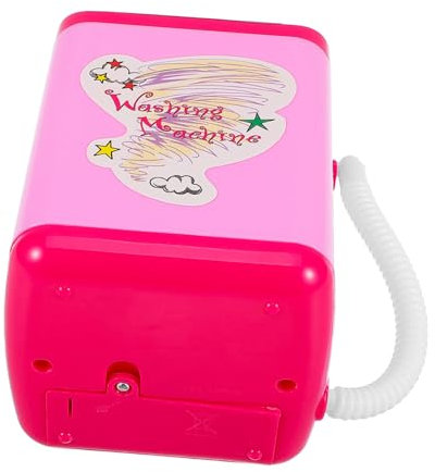 Milisten Mini Waschmaschine Spielzeug Für Automatische Elektrische Reinigungsmaschine Für Make-up Schwämme Und Puder Robuste Realistische Design Windrose Für Kreatives Spielen