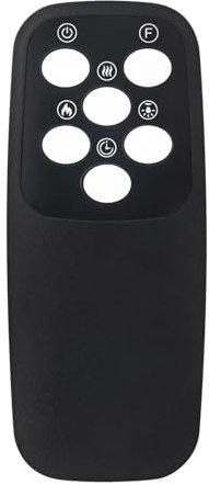 Replacement Remote Control Compatible for Intertek Kimball Electric Fireplace IF-1330 IF-1340 IF-1350 IF-1360 IF-1336 IF-1370 IF-1380 IF-32FSB IF-1350TCL FR60XD Indoor Wall Mount Fireplaces