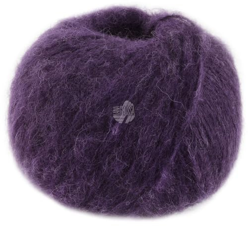 LANA GROSSA Alpaca Air II | Leichtes Schlauchgarn mit Baumwolle | Handstrickgarn aus 50% Alpaka (Baby), 27% Polyamid, 14% Baumwolle & 9% Schurwolle (Merino) | 50g Wolle, Stricken & Häkeln | 140m FB 21