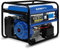 EBERTH 5500 Watt Notstromaggregat Stromerzeuger Stromaggregat mit 13 PS Benzinmotor, 4-Takt, luftgekühlt, 2x 230V, 1x 12V, E-Starter, Automatischer Voltregler AVR, Ölmangelsicherung, Voltmeter