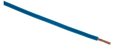 Zenitech - Cavo Di Alimentazione Elettrica H07VK 1x1,5mm² - Utilizzo Interno - Blu - 10m