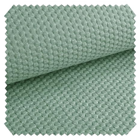 novely® MAKAO Velours Polsterstoff mit Kachel-Optik - Weicher Möbelstoff mit Wabenmuster - Pflegeleichte Meterware 1lfm (08 | EIS Blau)