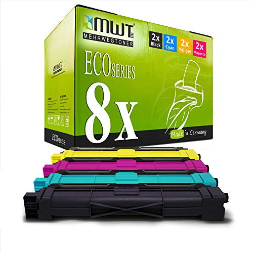 8X Kraft Office Supplies XXL Toner im Set kompatibel für Brother MFC-L 3710 CW MFC-L 3730 MFC-L 3740 CDN MFC-L 3750 MFC-L 3770 CDW ersetzt TN-247