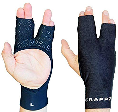 Grappz - Jiu Jitsu BJJ Finger Tape Alternative Kompression Grappling Handschuhe V1 (XXL)