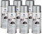 Normfest Lackspray hitzebeständig Corona silber matt 6x 400 ml