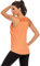 Nekosi Damen Sporttop Yoga Tank Top Oberteil Laufen Fitness Ärmelloses Mesh Zurück Funktions Shirt Orange L