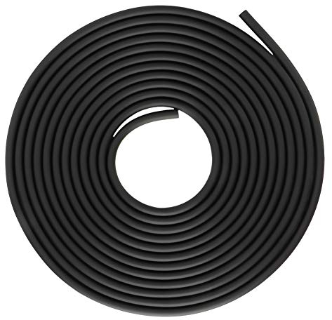 Tuyau De Pompe À Air D'Aquarium, Tuyau D'Oxygène en Silicone pour Poissons d'eau Salée (Noir)