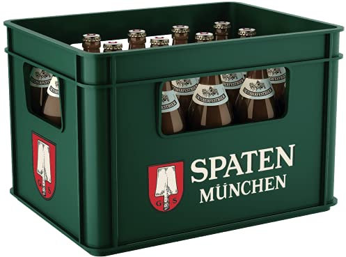 SPATEN Oktoberfestbier Flaschenbier, MEHRWEG im Kasten, Festbier - Märzen - Helles Bier aus München (20 x 0.5 l)