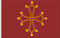 DRAPEAU D´OCCITANIE. QUALITÉ SATIN PREMIUM. DIMENSION 150X90