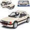 Peugeot 205 G*T*I Weiss 1983-1998 1/18 Solido Modell Auto mit individiuellem Wunschkennzeichen