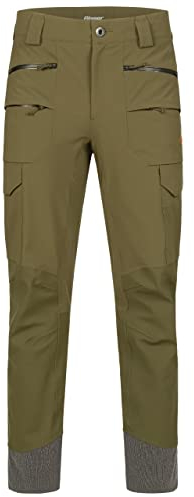 Blaser Jagdhose Striker WP Herren Oliv - Wasserdichte Jagdhose mit Stretch-Elementen und Taschen mit YKK®-Aquaguard-Reißverschluss, Größe:52