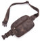 Telena Bauchtasche Damen Gürteltasche, PU Leder Crossbody Bag Frauen Umhängetasche Klein Brustbeutel Stylisch Taschen Brusttasche(Kaffee)