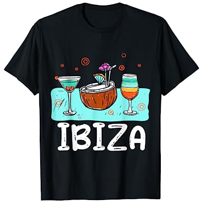 Divertidas vacaciones en Ibiza España Camiseta