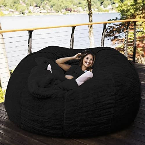 Stofftier-Aufbewahrung, Sitzsack-Stuhl, Stofftier-Sitzsack-Aufbewahrung für Kinder und Erwachsene (kein Füllmaterial)