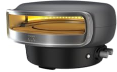Everdure KILN - Horno para pizza (2 quemadores, 9,2 kW, rotatorio, piedra para pizza, 360 grados), color antracita