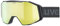 uvex gravity FM - stylische, verspiegelte Skibrille mit Anti-Fog-Beschichtung und Over-The-Glasses-Konstruktion für Damen und Herren - black matt/yellow-orange - one size