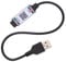 Homoyoyo Controller Für Rgb Streifen Usb Betrieben Für Innenbeleuchtung Kompatibel Pin- Für Kreative Wohnraumgestaltung Und Stimmungsvolle Atmosphäre