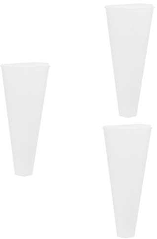 YARNOW 3st Hydrokultur Wandbehang Blumentopf Blumentöpfe Für Zimmerpflanzen Zimmertöpfe Für Pflanzen Blumenpflanzer Hängende Töpfe Für Pflanzen Im Freien Grüner Dill Plastik Vase
