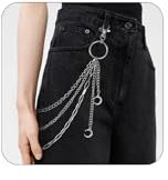 Nayyana Punk Hosenkette, der Mond Jeanskette Hose Kette Hip Hop Kette, Hose Kette, Kleidung Accessoires, Jean Brieftasche Kette Mode Hip Hop Gothic Punk Hose für Mädchen Männer
