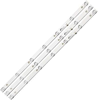 HASGTFM Striscia di retroilluminazione a LED 32'TV RF-EG320B32-0701S-07A1 GC32D07-ZC21FG-15 32PHF3001 32PHF3061 32PHF3021 32PHF5011 LD32E12M Fit for Philips(10 Set)