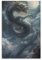 DHBANEIOK Drache Leinwand Bilder,Wand Druck Gemälde Drucke Wandbilder,Modern Wall Art Poster Wohnzimmer Deko 16x24inch(40x60cm)