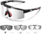 suoso Sportbrille Polarisiert Radsportbrillen Fahrradbrille Schnelle brille für Herren Damen Sport Sonnenbrille UV400 Klar Laufbrille für MTB Rennrad Fahrrad Ski Rave Selbsttönend