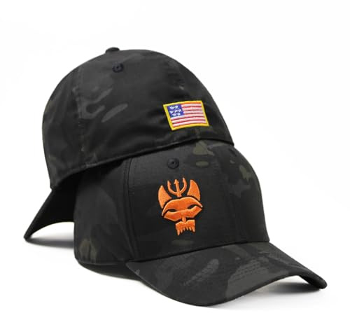 FUYIHCFB Camouflage Seal Team Baseballkappe, SAS Blackbeard Snapback Tactical Caps, Jagd-/Lauf-/Angelkappe