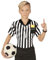 W WIDMANN MILANO Party Fashion - Kinderkostüm Schiedsrichter, T-Shirt, Fußball, Karneval, Mottoparty, 158