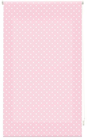 blindecor Rollo Flecken, Stoff, Pink, 140 x 180 cm