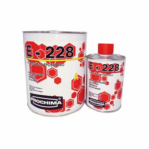 PROCHIMA E 228 Resina Epossidica da Stratificazione, A+B, 1.2 kg