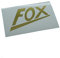 NSU Fox Schriftzug, Sticker, Tank Schriftzug Deko, zum Oldtimer Restaurieren von Lack & Verkleidung. Motorrad Emblem Alternative