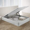 PIKOLIN Canapé Abatible de Alta Capacidad de Almacenaje | Montaje y Retirada Usado Incluido | 160X190 | Color Blanco | 32 cm Altura | AIRBOX