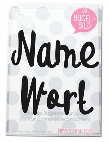 Bügelbild Name Wunschname Wunschtext, handwriting handlettering Flockfolie Aufbügler Applikationen Bügelsticker für Stoffe Textilien Kinder zum Aufbügeln Flicken