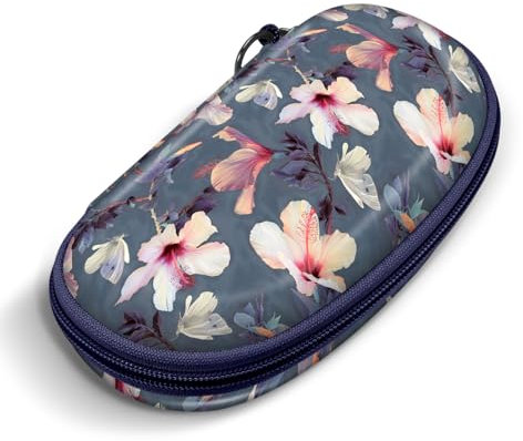 FINTIE Custodia Occhiali da Sole, Porta Rigida Occhiali da Sole in EVA con Moschettone, Grande Portaocchiali Astuccio per Uomo Donna