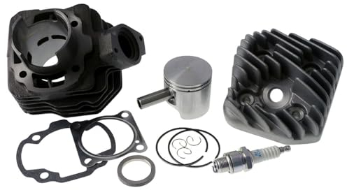 Zylinder kit Zündkerze kompatibel mit PEUGEOT Buxy Elystar Speedfight 1 2 TKR Trekker Vivacity