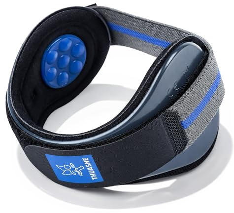 THUASNE Epi Med Epicondylitisspange mit integrierter Silikonpelotte bei Tennisarm oder Golferarm | Größe: XL | Farbe: Anthrazit