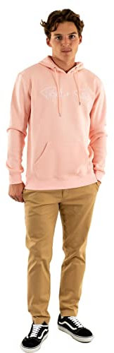 Sweat à Capuche Signature Rose L