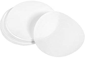 GRÄWE Backpapier für Burgerpresse, 50 Stück für 3er Party-Hamburgerpresse, Burgerpapier, Papier für kleine Hamburger-Patties und Patty-Presse, Burger-trenner rund 6,5 cm