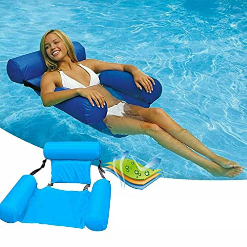 Lettino Gonfiabile Mare Galleggiante Per Relax Sedia Poltrona Piscina