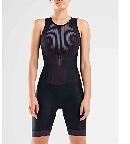 Triathlon-Anzug für Damen | Trisuit für Damen | Gesäßtaschen-Triathlon-Anzüge Damen | Ärmellose Strumpfhosen für Damen Sommer-Radsportbekleidung (Color : 8, Size : Large)