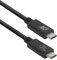 ACT USB 4 Kabel Type C, Thunderbolt 3 Kabel, 20Gbps USB C Monitor Kabel, 5K oder Dual 4K@60Hz Video für Monitor, EPR 240W Laden, 1 Meter, USB-IF Zertifiziert – AC7431