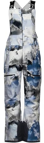 Arctix Damen Umweltfreundliche Traverse Latzhose Ski-Lätzchen, Aquarell Blau, 1X/31 Inseam