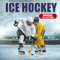 Ice Hockey Calendar 2023: Ice Hockey Hockey Team SPORT Calendar 2023-2024 – 18 months – BIG SIZE 17x11. Planner for all fans kids boys. Kalendar calendario calendrier.20