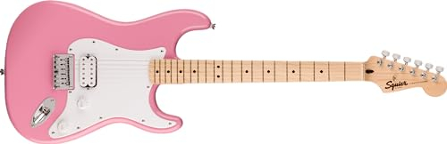 Squier Stratocaster HT H MN Flash Pink - E-Gitarre